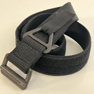 Blackhawk Tactical Rigger Emergency Duty Belt Medium Black Nylon USA Hook Loop